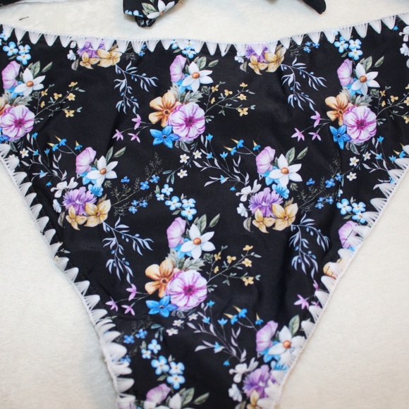 HP 💕 NWT Purple Floral Cupshe Bikini - Picture 5 of 8